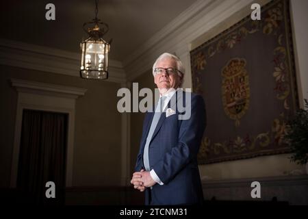 Madrid, 07/10/2020. Intervista a Jacek Czaputowicz, ministro degli Esteri polacco. Foto: Maya Balanya ARCHDC. Crediti: Album / Archivo ABC / Maya Balanya Foto Stock