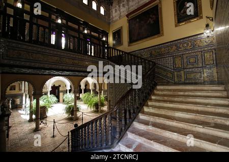 Siviglia, 07/10/2020. Rapporto al Palazzo della Contessa di Lebrija, in Cuna Street. Foto: Juan Flores ARCHSEV. Crediti: Album / Archivo ABC / Juan Flores Foto Stock