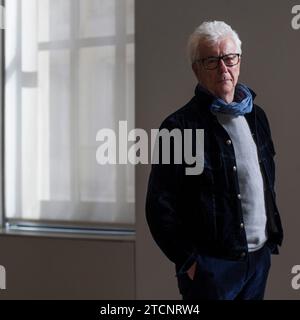 Madrid, 19/11/2019. Gli scrittori britannici Ken Follet, Jojo Moyes, Lee Child e Kate mosse, durante una conferenza stampa come parte del loro tour anti-Brexit. Foto: Isabel Permuy. ARCHDC. Crediti: Album / Archivo ABC / Isabel B Permuy Foto Stock