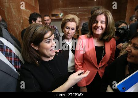 Madrid 02-20-2013 primo giorno della sessione mattutina del dibattito sullo stato della Nazione con l'intervento del presidente del governo Mariano Rajoy////// Foto. Jaime Garcia ..ArcDC.. Nell'immagine... Jaime Garcia. Crediti: Album / Archivo ABC / Jaime García Foto Stock