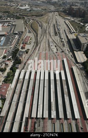 06/03/2005. Madrid. Vista aerea della città. Nell'immagine: Piano Chamartin. Crediti: Album / Archivo ABC / José María Barroso Foto Stock