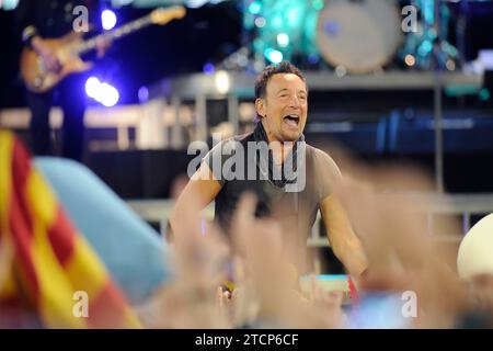 Barcellona, 14/05/2016. Springsteen durante il suo concerto al Camp Nou. Foto: Inés Baucells. ARCHDC. Crediti: Album / Archivo ABC / Inés Baucells Foto Stock