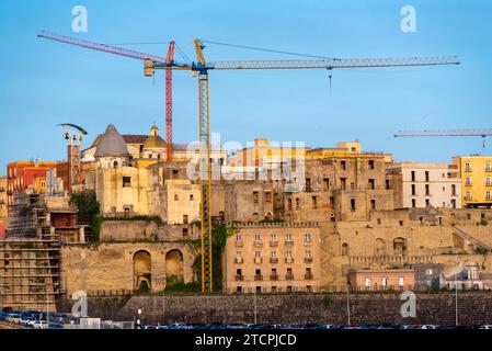 Rione Terra a Pozzuoli - Italia Foto Stock