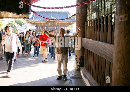 Narita, Giappone; 1 ottobre 2023: Il Tempio Naritasan Shinshoji è un popolare complesso di templi buddisti nella città di Narita Foto Stock