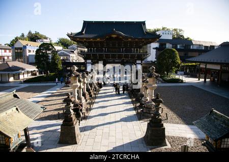 Narita, Giappone; 1 ottobre 2023: Il Tempio Naritasan Shinshoji è un popolare complesso di templi buddisti nella città di Narita Foto Stock