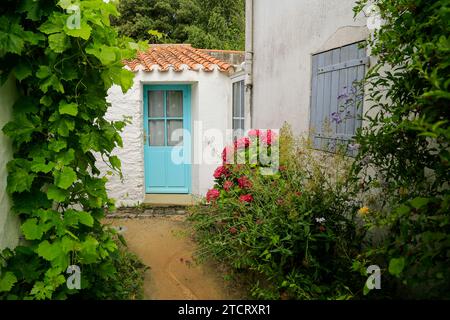 Isola di Noirmoutier, Vendee, Francia. Foto Stock