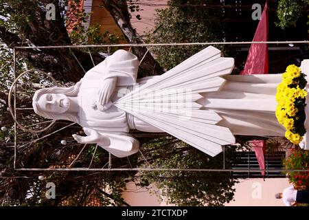 Cattedrale di CAN Tho. Gesù come la Divina Misericordia. Ho fiducia in te. CAN Tho. Vietnam. Foto Stock