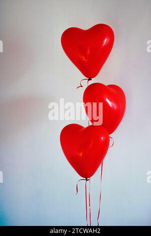 St Background concettuale di San Valentino. Amore e passione simbolo del cuore Foto Stock