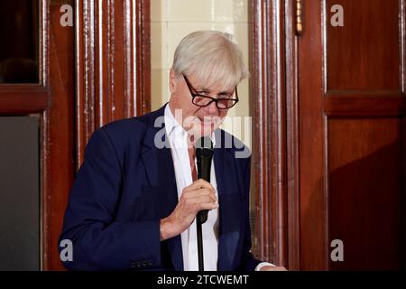 Duca di Beaufort - Henry Somerset al pranzo letterario di Oldie 12-12-23 Foto Stock