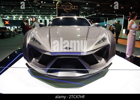 DUBAI, Emirati Arabi Uniti - 16 novembre: il famigerato Zedro sportscar su Dubai Motor Show 2019 Il 16 novembre 2019 Foto Stock