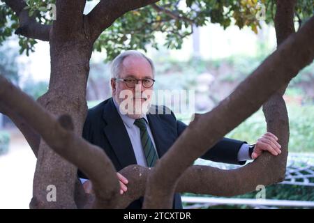 Madrid 04-10-2014 intervista al Ministro dell'Agricoltura Miguel Arias Cañete.... Foto: Angel de Antonio....ARCHDC. Crediti: Album / Archivo ABC / Ángel de Antonio Foto Stock