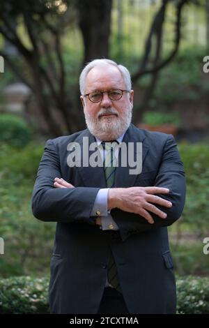 Madrid 04-10-2014 intervista al Ministro dell'Agricoltura Miguel Arias Cañete.... Foto: Angel de Antonio....ARCHDC. Crediti: Album / Archivo ABC / Ángel de Antonio Foto Stock