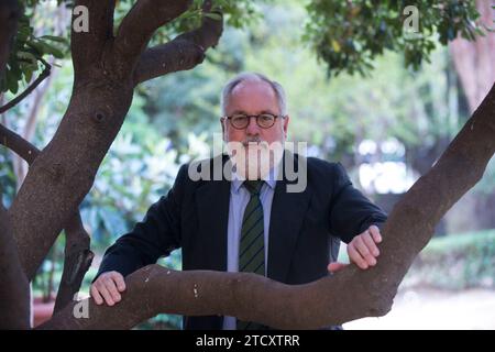 Madrid 04-10-2014 intervista al Ministro dell'Agricoltura Miguel Arias Cañete.... Foto: Angel de Antonio....ARCHDC. Crediti: Album / Archivo ABC / Ángel de Antonio Foto Stock