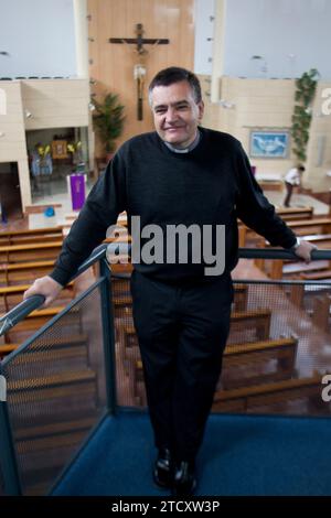 Madrid, 19/3/2012. Il prete Santiago Martin Archdc. Crediti: Album / Archivo ABC / Isabel B Permuy Foto Stock