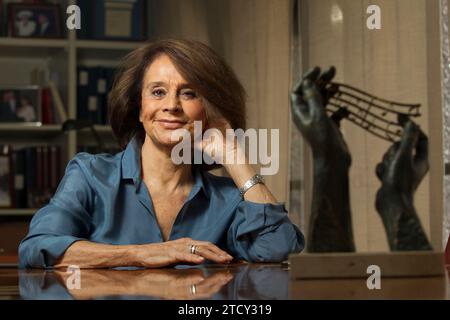 Madrid, 06/07/2015. Intervista a María Isabel Falabella, gioventù musicale di Madrid. Foto: Isabel Permuy ARCHDC. Crediti: Album / Archivo ABC / Isabel B Permuy Foto Stock