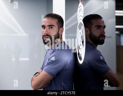 Madrid, 30/05/2017. Intervista a Dani Carvajal, ala del Real Madrid. Foto: Ignacio Gil Archdc. Crediti: Album / Archivo ABC / Ignacio Gil Foto Stock