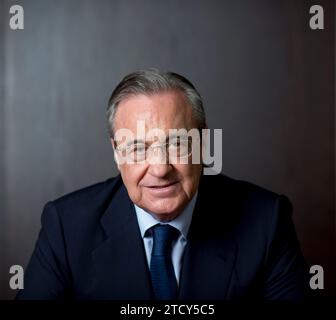 Madrid, 19/06/2017. Intervista a Florentino Pérez, presidente del Real Madrid. Foto: Ignacio Gil Archdc. Crediti: Album / Archivo ABC / Ignacio Gil Foto Stock