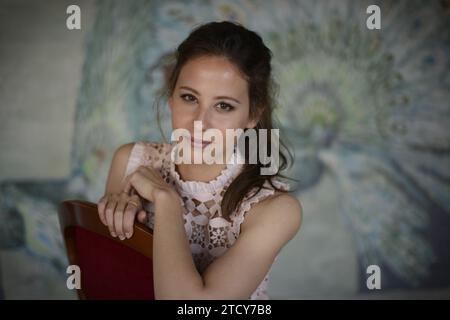 Madrid, 30/03/2017. La scuola Irene posa per la sua intervista con la ABC. Foto: Maya Balanya Archdc. Crediti: Album / Archivo ABC / Maya Balanya Foto Stock