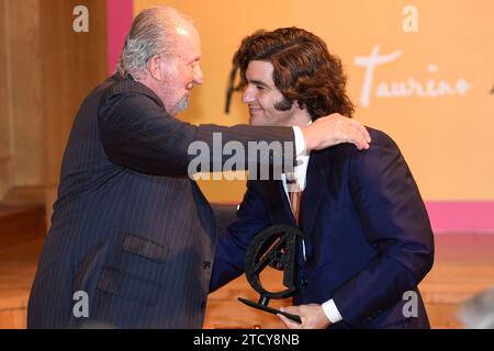 Madrid, 03/09/2017. Presentazione del IX premio ABC per la corrida a Morante de la Puebla. Foto: Di San Bernardo Archdc. Crediti: Album / Archivo ABC / Eduardo San Bernardo Foto Stock