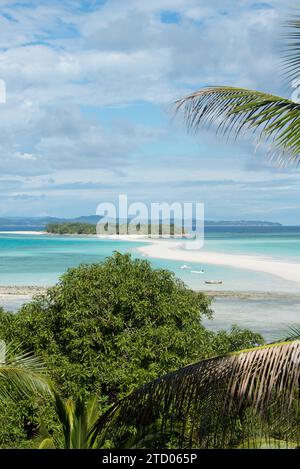 Nosy Bè la bellissima piccola isola del Madagascar composta da due isole Foto Stock