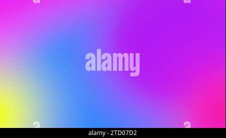 Mescolare il design dello sfondo del poster con sfumatura di colore Foto Stock