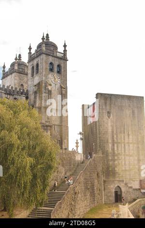 Chiesa cattedrale di Santa Maria do Porto (Cattedrale di Santa Maria di Por Foto Stock