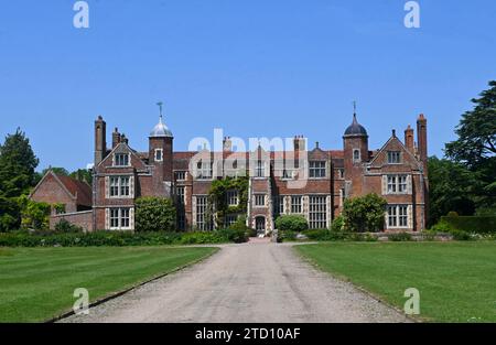 Esterno di Kentwell Hall, Long melford Foto Stock