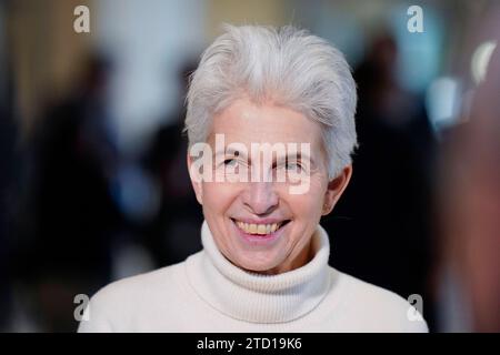 Sitzung des Deutschen Bundestags, Marie-Agnes Strack-Zimmermann Sitzung des Deutschen Bundestags, Marie-Agnes Strack-Zimmermann, MDB, FDP Berlino GER *** sessione del Bundestag tedesco, Marie Agnes Strack Zimmermann sessione del Bundestag tedesco, Marie Agnes Strack Zimmermann, MDB, FDP Berlino GER Foto Stock