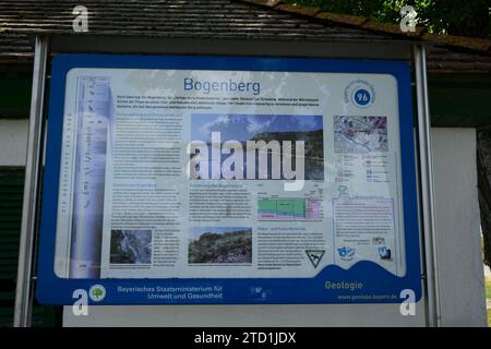 Wallfahrtskirche Mariä Himmelfahrt auf dem 432 m ü. NN hohen Bogenberg nahe der niederbayerischen Stadt Bogen, 12.06.2023 *** Chiesa di pellegrinaggio dell'assunzione della Vergine Maria sul Bogenberg, 432 m sul livello del mare, vicino alla città bavarese inferiore di Bogen, 12 06 2023 Foto Stock