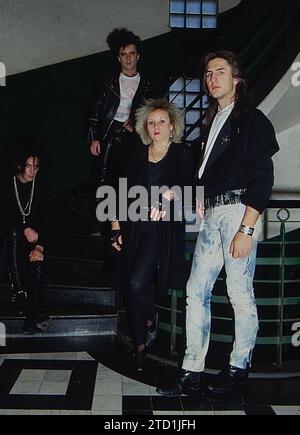 No Friends of Harry, South African Gothic/alternative Rock Band, Johannesburg Gauteng, 1989. Dalla collezione - musicisti sudafricani anni '1980 - archivio fotografico Don Minnaar Foto Stock