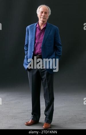 Il romanziere e scrittore americano Richard Ford partecipa a una photocall durante l'Edinburgh International Book Festival nell'agosto 2017 ad Edinburg Foto Stock