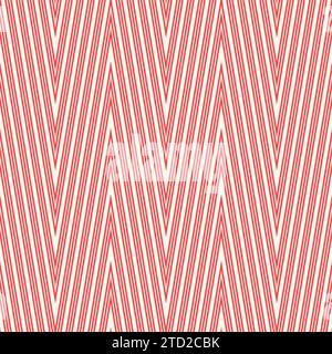 Motivo a zig-zag senza cuciture. Texture moderna ed elegante. Scrapbooking, carta da parati della camera, volantino, poster, sfondo del sito Web. Campione geometrico senza fine Chevron. Si Illustrazione Vettoriale