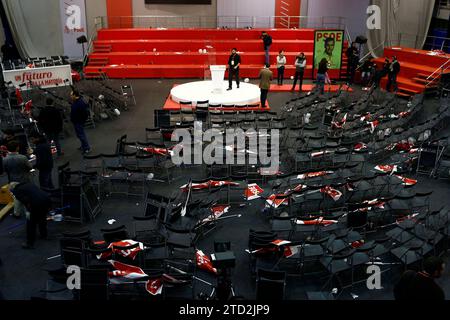 Madrid, 12/03/2015. Pedro Sánchez all'inizio della campagna elettorale del PSOE. Foto: Oscar del Pozo Archdc. Crediti: Album / Archivo ABC / Oscar del Pozo Foto Stock