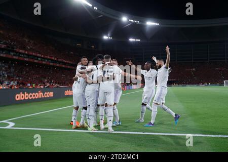 Siviglia, 05/06/2023. Finale della Copa del Rey 2023. Partita del Real Madrid contro Osasuna allo stadio la Cartuja. Foto: Raúl Doblado. ARCHSEV. Crediti: Album / Archivo ABC / Raúl Doblado Foto Stock