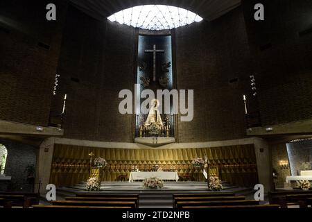 Madrid, 20/07/2016. Relazione di Iglesias de Madrid. Nell'immagine, la Parrocchia di Santa María del Monte Carmelo. Foto: Maya Balanya ARCHDC. Crediti: Album / Archivo ABC / Maya Balanya Foto Stock