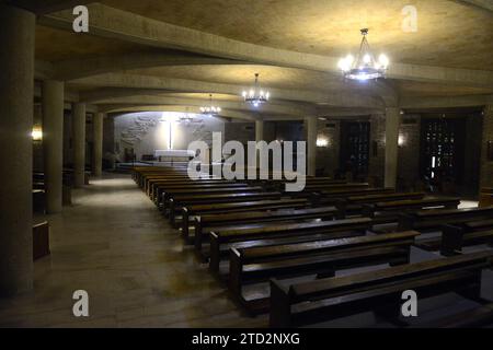 Madrid, 20/07/2016. Relazione di Iglesias de Madrid. Nell'immagine, la Parrocchia di Santa María del Monte Carmelo. Foto: Maya Balanya ARCHDC. Crediti: Album / Archivo ABC / Maya Balanya Foto Stock