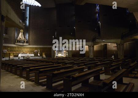 Madrid, 20/07/2016. Relazione di Iglesias de Madrid. Nell'immagine, la Parrocchia di Santa María del Monte Carmelo. Foto: Maya Balanya ARCHDC. Crediti: Album / Archivo ABC / Maya Balanya Foto Stock