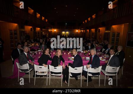 Madrid 01-29-2014 Premio ABC corrida al corriere Manuel Jesus cid sala 'el Cid' ... Foto: Angel de Antonio e Eduardo de San Bernardo .... ArchDC. Crediti: Album / Archivo ABC / Ángel de Antonio Foto Stock