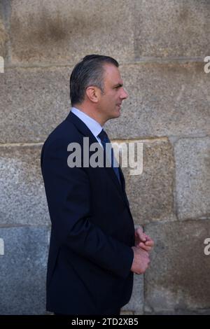 Madrid, 02/05/2019. In posa con Manuela Carmena, Más Madrid candidata e attuale sindaco della capitale; José Luis Martínez Almeida del PP, Pepu Hernández del PSOE, Begoña Villacis di Ciudadanos, Carlos Sánchez Mato di Madrid en Pie e Javier Ortega Smith di Vox. Candidati per le elezioni comunali a Madrid. Foto: Ángel de Antonio ARCHDC. Crediti: Album / Archivo ABC / Ángel de Antonio Foto Stock