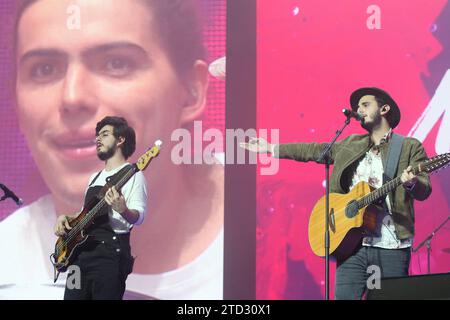 Madrid, 23/03/2019. La notte di Cadena 100. In the Image, Morat. Foto: Isabel Permuy Archdc. Crediti: Album / Archivo ABC / Isabel B Permuy Foto Stock