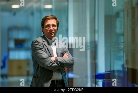 Madrid, 27/05/2019. Intervista a José Luis Martínez Almeida. Jaime García Archdc. Crediti: Album / Archivo ABC / Jaime García Foto Stock