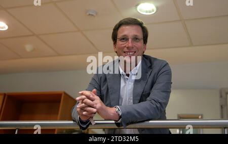 Madrid, 27/05/2019. Intervista a José Luis Martínez Almeida. Jaime García Archdc. Crediti: Album / Archivo ABC / Jaime García Foto Stock