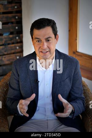 Siviglia, 01/11/2019. Intervista con Juanma Moreno come futuro presidente della Junta de Andalucía. Foto: JM Serrano ARCHSEV. Crediti: Album / Archivo ABC / Juan Manuel Serrano Becerra Foto Stock