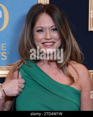 Sonia Blangiardo arriva al 50° Annual Daytime Emmy Awards tenutosi al Westin Bonaventure Hotel di Los Angeles, CA, venerdì 15 dicembre 2023. (Foto di Sthanlee B. Mirador/Sipa USA) Foto Stock