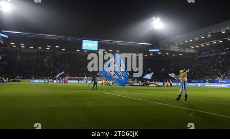 HEERENVEEN - immagine suggestiva durante la partita olandese dell'Eredivisie tra l'SC Heerenveen e l'FC Volendam allo Stadio Abe Lenstra il 16 dicembre 2023 a Heerenveen, nei Paesi Bassi. ANP COR LASKER Foto Stock