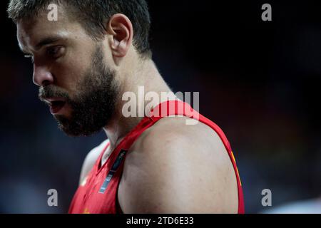 Madrid, 10 settembre 2014. Mundobasket 2014. Spagna - Francia. Nell'immagine: Foto: Ignacio Gil...Archdc. Crediti: Album / Archivo ABC / Ignacio Gil Foto Stock