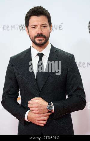 Madrid. Spagna. 20231216, Alvaro morte partecipa al 29° Jose Maria Forque Awards - Red Carpet al Palacio de Congresos de IFEMA il 16 dicembre 2023 a Madrid, Spagna credito: MPG/Alamy Live News Foto Stock