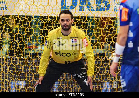 Mohamed El-Tayar (HBW Balingen-Weilstetten, #12) GER, Handball Sport Verein Hamburg vs. HBW Balingen-Weilstetten, Handball, Bundesliga, Spieltag 17, Saison 2023/2024, 16.12.2023 foto: Eibner-Pressefoto/Marcel von Fehrn Foto Stock