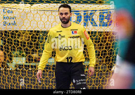 Mohamed El-Tayar (HBW Balingen-Weilstetten, #12) GER, Handball Sport Verein Hamburg vs. HBW Balingen-Weilstetten, Handball, Bundesliga, Spieltag 17, Saison 2023/2024, 16.12.2023 foto: Eibner-Pressefoto/Marcel von Fehrn Foto Stock