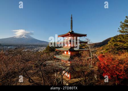 CHUREITO PAGODA JAPAN Foto Stock